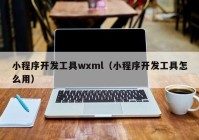 小程序开发工具wxml（小程序开发工具怎么用）